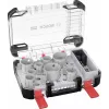 Bosch 2608594426 Progressor for Wood and Metal 11-dielna sada korunkových vrtákov (20-76 mm) s adaptérmi Power Change a pilotnými vrtákmi