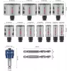 Bosch 2608594426 Progressor for Wood and Metal 11-dielna sada korunkových vrtákov (20-76 mm) s adaptérmi Power Change a pilotnými vrtákmi