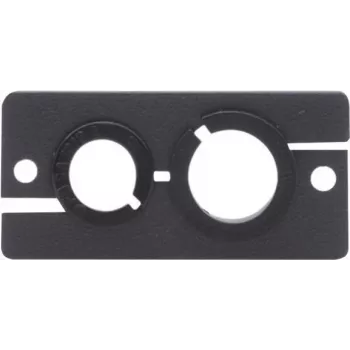 Kramer WCP-21 nástenný panel - priechodka pre káble - čierny (85-0002199)