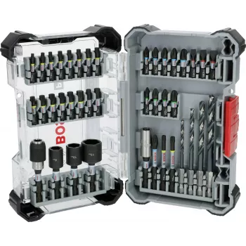 Bosch PRO Impact sada skrutkovacích bitov a vrtákov do kovu 40-dielna (2608521U86)
