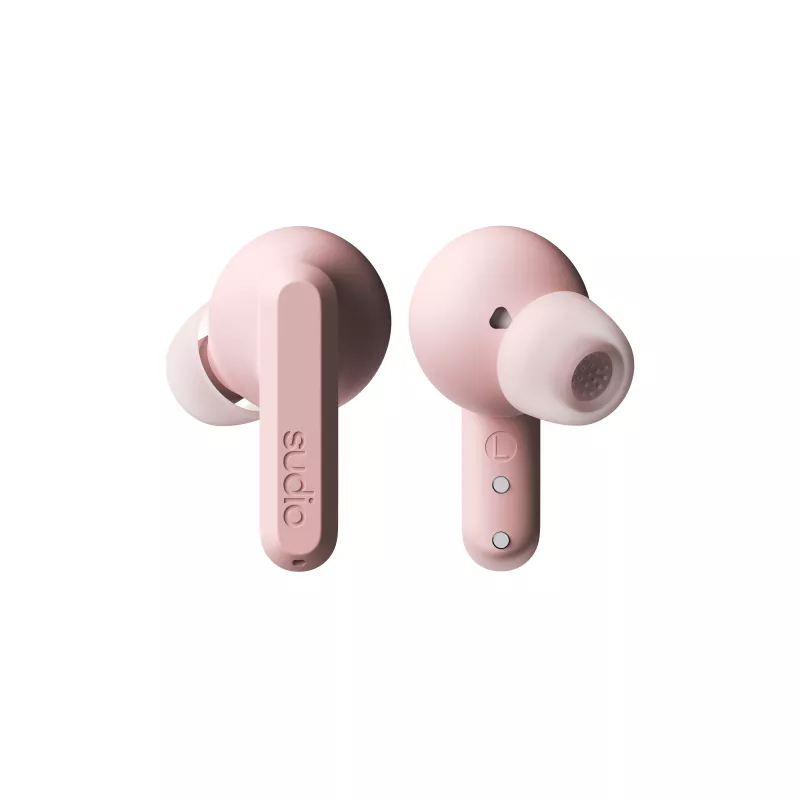 Sudio A3 Pro True Wireless Bluetooth slúchadlá s aktívnym potlačením hluku, ružová A1PROPNK