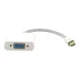 Kramer ADC-MDP/GF Mini DisplayPort na VGA adaptér, 15 cm, biela 99-92200003