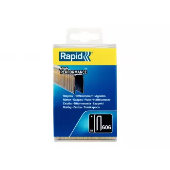 Rapid úzke sponky Typ 606, 30 mm, pozinkovaný oceľový drôt, pryskyřicí potiahnutý, balenie 1 ks 40303096