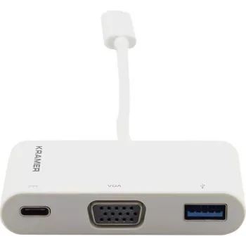 Kramer ADC-U31C/M1 USB-C na VGA adaptér biely 99-97210003