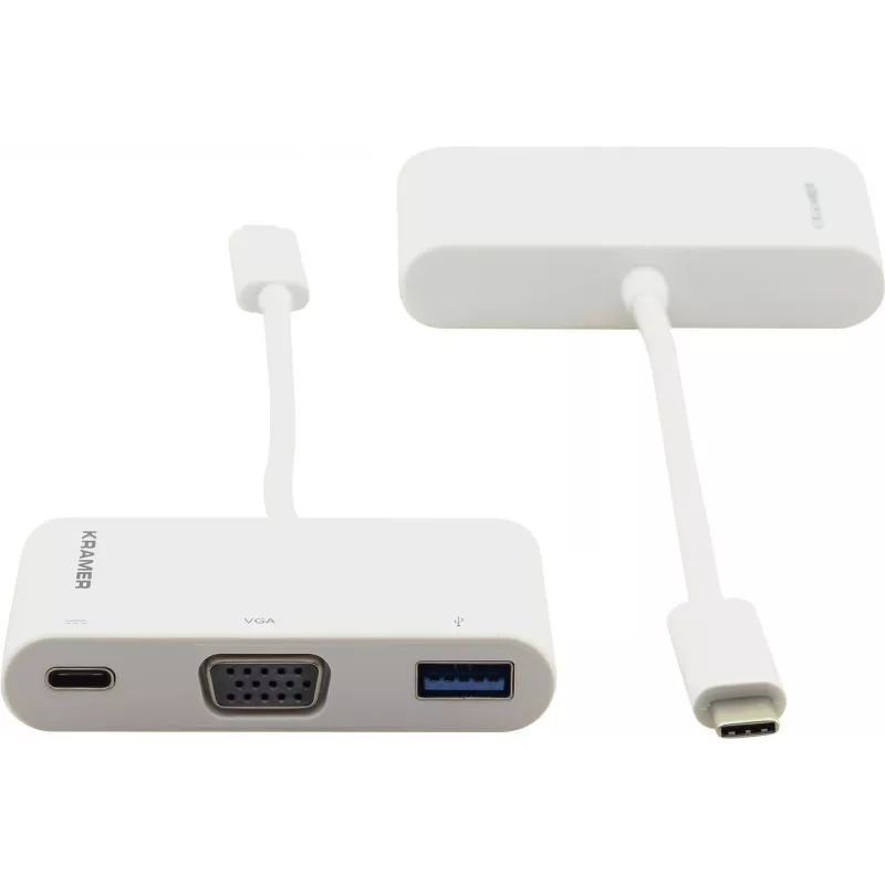 Kramer ADC-U31C/M1 USB-C na VGA adaptér biely 99-97210003