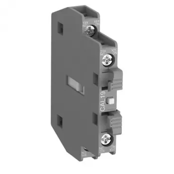 ABB CAL19-11 pomocný kontaktný blok, 1NO+1NC, predná montáž, skrutkové svorky 1SFN010820R1011