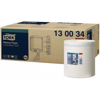 Tork Premium M2 Centrefeed rolky čistiaceho papiera biele, 1-vrstvové, 471 listov, 6 roliek (130034)