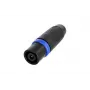 Neutrik NLT4MXX-BAG 4-pólový samčí speakON konektor reproduktorového kábla, čierny