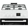Electrolux LKK560232W voľne stojaci plynový sporák s elektrickou rúrou, 58 L, biela