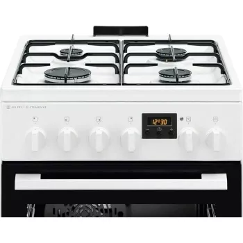 Electrolux LKK560232W voľne stojaci plynový sporák s elektrickou rúrou, 58 L, biela