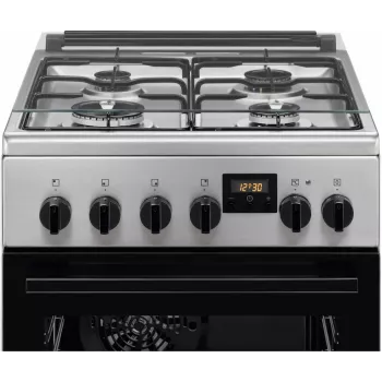 Electrolux LKK540232X 50 cm voľne stojaci plynový sporák s elektrickou rúrou, nerez