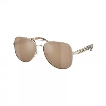 Michael Kors dámske slnečné okuliare MK11210147P58 (58/15/140 mm) polarizované sivé šošovky, čierna acetátová obruba