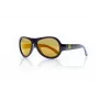 SHADEZ Designer Polka Sunflower čierne juniorské slnečné okuliare pre 3-7 rokov