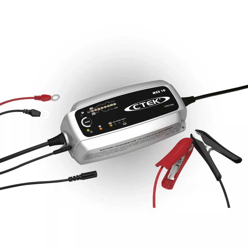 CTEK MXS 10 CIC EU 40-215 automatická nabíjačka batérií 12V 10A IP65 pre olovené batérie