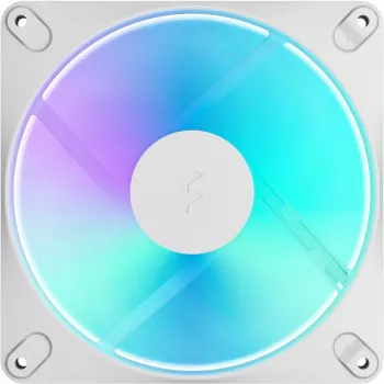 Fractal Design Dynamic 3-14 RGB White 140 mm PWM skriňový ventilátor FD-F-DR3-1402