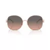 Tory Burch TY6112-3358G9 dámske slnečné okuliare, Havana obruba, hnedé gradientové šošovky, 56mm
