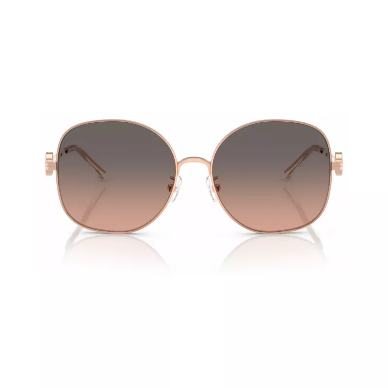 Tory Burch TY6112-3358G9 dámske slnečné okuliare, Havana obruba, hnedé gradientové šošovky, 56mm
