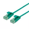 ROLINE RM UTP Patch kábel Cat.6A/Class EA SLIM zelený 0,15 m 21.45.3430