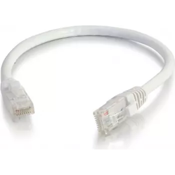 C2G 0,5 m Cat6 Snagless UTP Ethernet Patch kábel, biela 83485