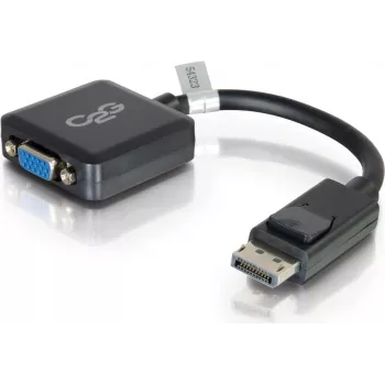 C2G 20 cm DisplayPort konektor samec na VGA konektor samica aktívny adaptérový kábel 84323