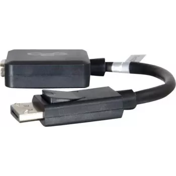 C2G 20 cm DisplayPort konektor samec na VGA konektor samica aktívny adaptérový kábel 84323