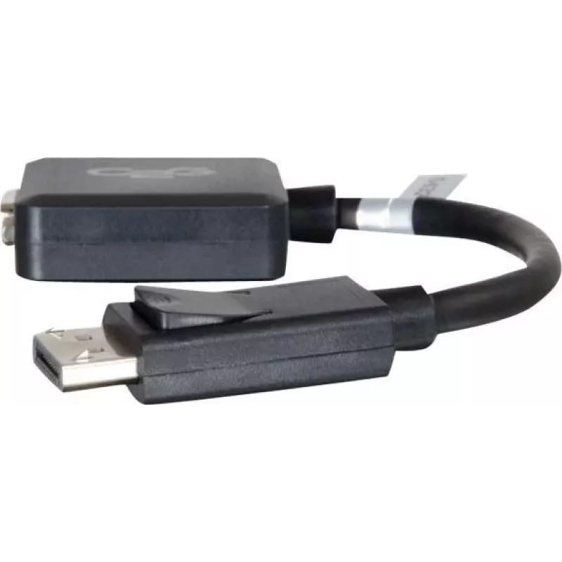 C2G 20 cm DisplayPort konektor samec na VGA konektor samica aktívny adaptérový kábel 84323
