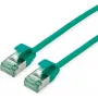 ROLINE RM U/FTP Patch kábel Cat.6A Class EA Slim zelený 0,15 m 21.45.3330