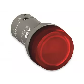 ABB CL2-502R signálna lampa, červená, 24V AC/DC, LED, 22 mm 1SFA619403R5021