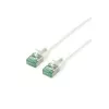 ROLINE RM U/FTP Patch kábel Cat.6A Class EA Slim biely 5 m 21.45.3367