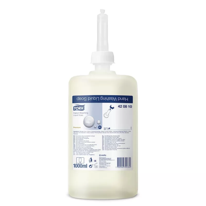 TORK S1 Premium tekuté mydlo 1 l, 1 ks (420810)