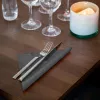 TORK Soft Dinner Advanced antracitové 3-vrstvové obrúsky 39 x 39,5 cm, 100 ks (509401)