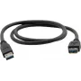 Kramer Electronics USB-A konektor samec na USB-A konektor samica 3.0 predlžovací kábel 1,6 m čierny (96-02310006)