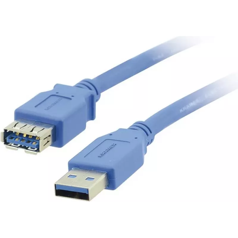 Kramer Electronics USB-A konektor samec na USB-A konektor samica 3.0 predlžovací kábel 1,6 m čierny (96-02310006)