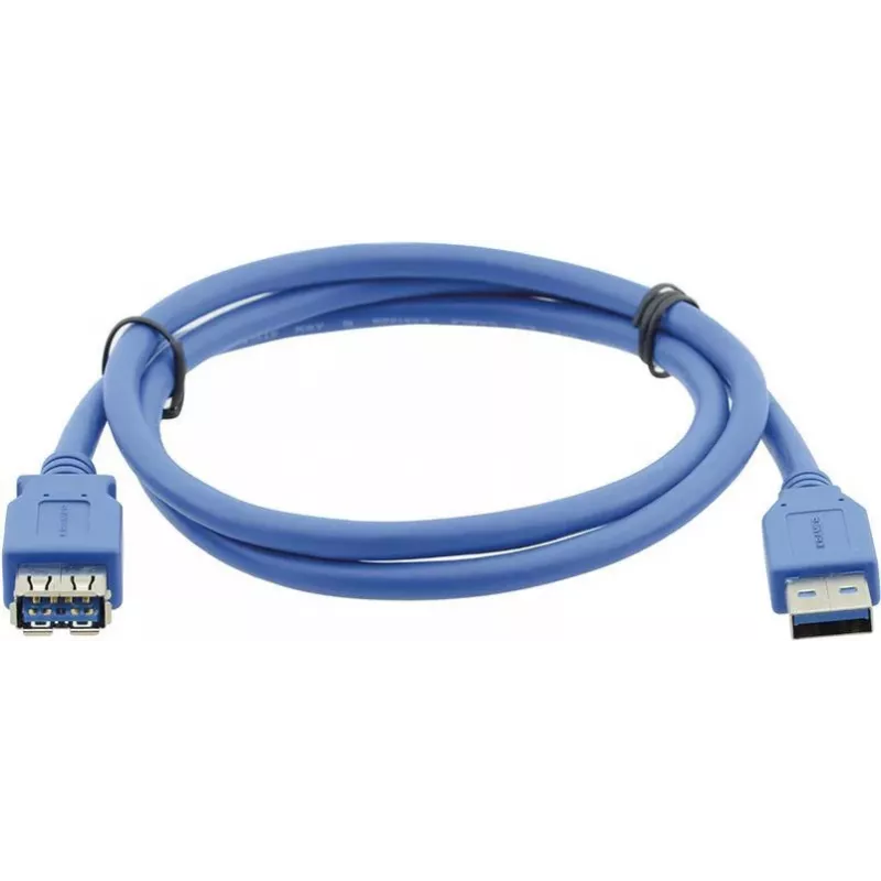 Kramer Electronics USB-A konektor samec na USB-A konektor samica 3.0 predlžovací kábel 1,6 m čierny (96-02310006)