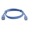 Kramer Electronics USB-A konektor samec na USB-A konektor samica 3.0 predlžovací kábel 1,6 m čierny (96-02310006)