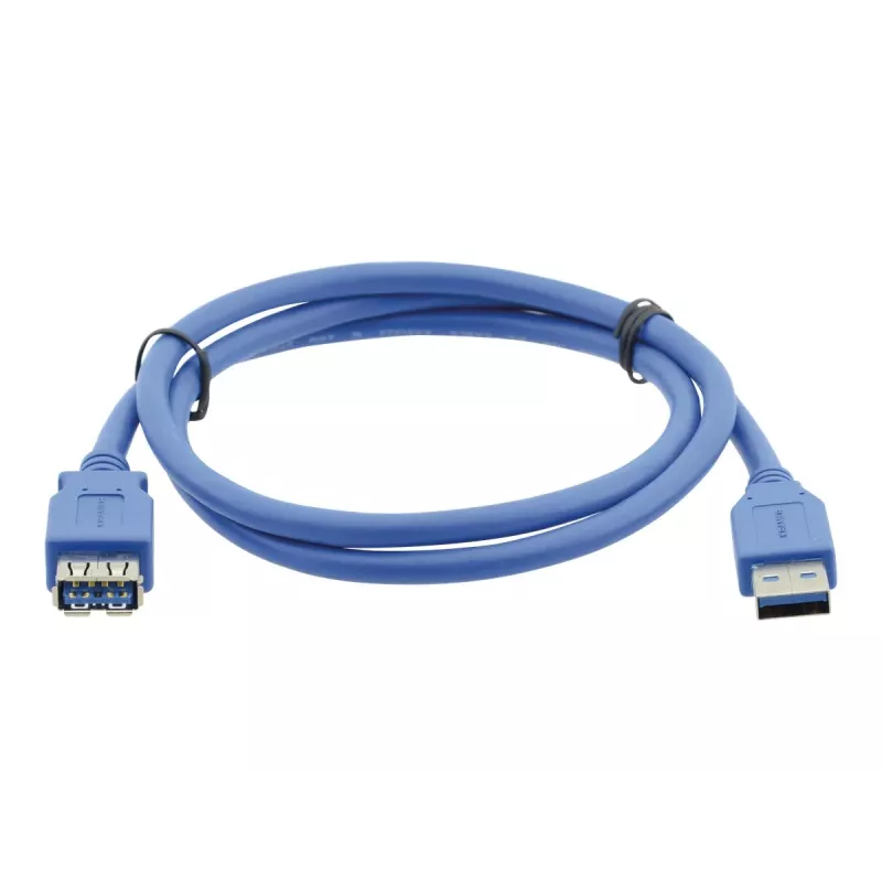 Kramer Electronics USB-A konektor samec na USB-A konektor samica 3.0 predlžovací kábel 1,6 m čierny (96-02310006)