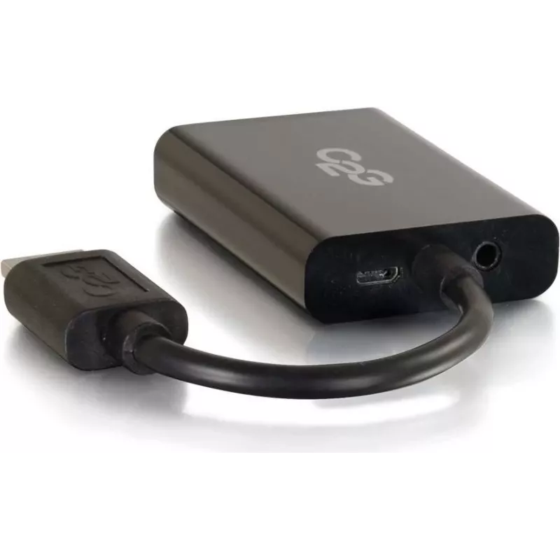 C2G HDMI na VGA dongle s napájaním a 3,5 mm audio 80501