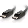 C2G 10,0 m DisplayPort kábel so zaistením, konektor-konektor, 4K 60Hz, čierny 84405