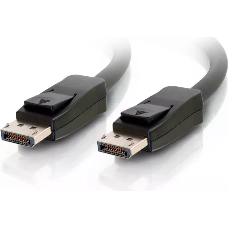 C2G 10,0 m DisplayPort kábel so zaistením, konektor-konektor, 4K 60Hz, čierny 84405