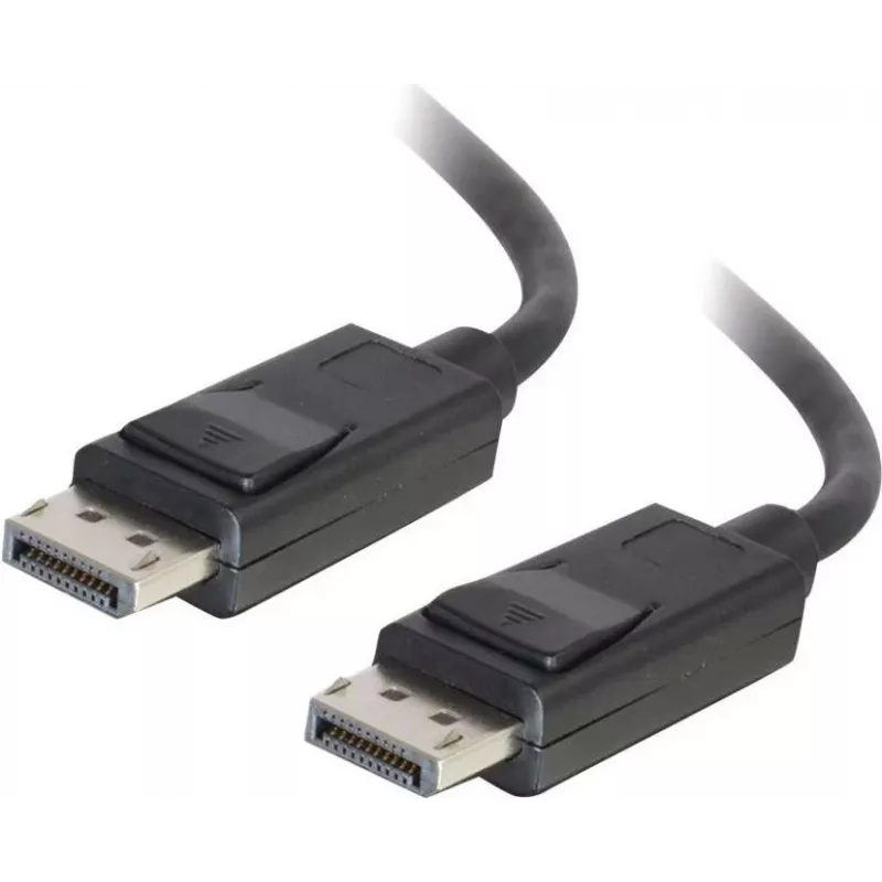 C2G 10,0 m DisplayPort kábel so zaistením, konektor-konektor, 4K 60Hz, čierny 84405