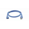 Kramer C-USB3/MICROB USB 3.2 Gen 1 kábel, USB-A na Micro-USB B, 1,8 m, modrý 96-02356006