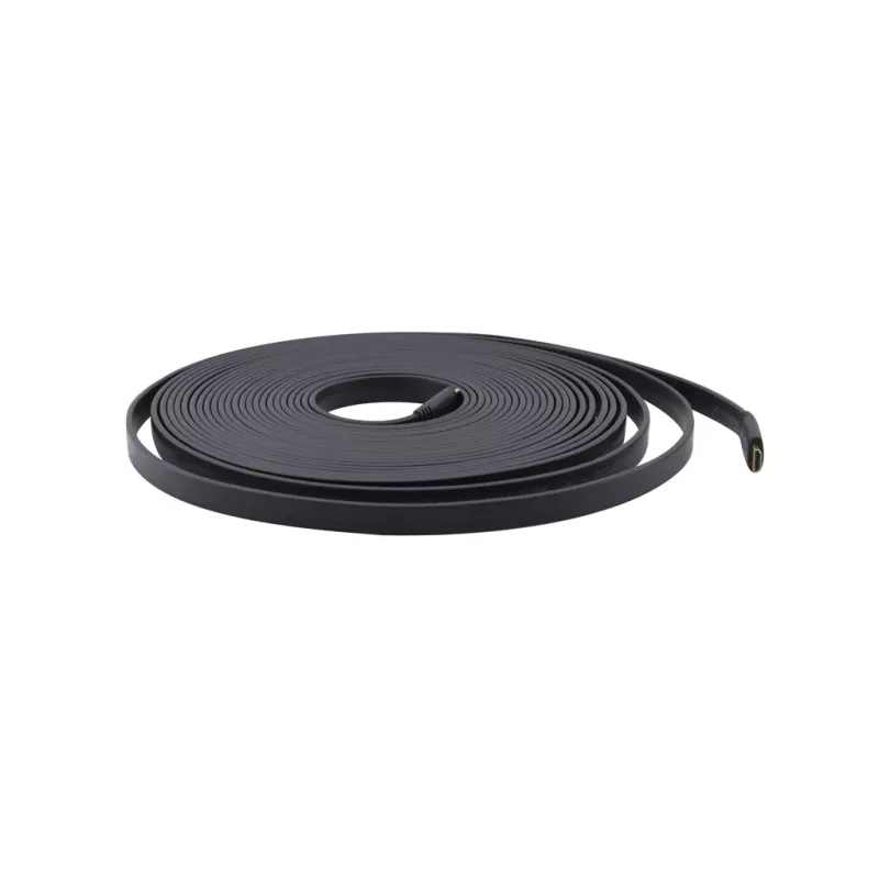 Kramer C-HM/HM/FLAT/ETH-50 High-Speed HDMI kábel s Ethernetom, plochý, 15,2 m, čierny 97-01014050