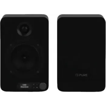 Pure Acoustics Pure Classic Active čierny EU/UK systémové rádio DAB/DAB+/FM s Bluetooth a diaľkovým ovládačom (254590)