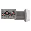 AXING SCO411 Quad-LNB (SCO00411) - 4-výstupný univerzálny LNB pre satelitný príjem