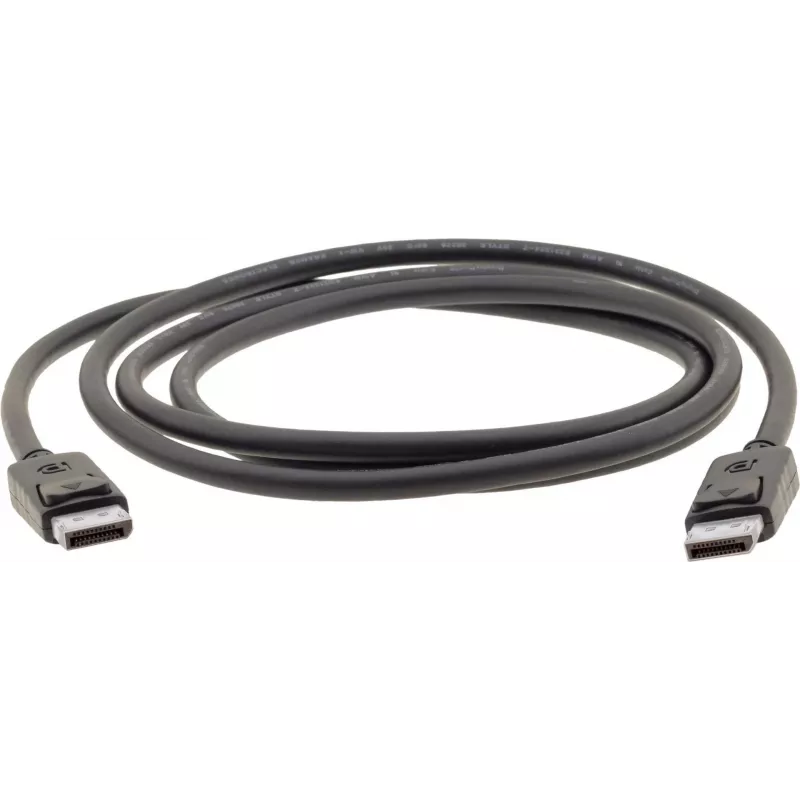 Kramer C-DP-50 DisplayPort kábel 15,2 m 4K čierny s aretáciou 97-0617050