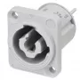 Neutrik NAC3MPXXB powerCON TRUE1 TOP zabudovaný konektor, samec, 2+PE, 20 A, 250 V AC, sivý, panelová montáž