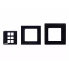 Kramer Electronics RC-206/RC-306 EU Panel Set 80/86 (B) – čierny sada rámu a predného panelu pre EU verziu RC-206/RC-306 30-00020599