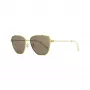 Tory Burch dámske hranaté slnečné okuliare TY6105, tmavý havannový rám, hnedé gradientové šošovky, 55 mm TY6105-32787N