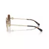 Tory Burch TY6112-334613 dámske slnečné okuliare Butterfly Dark Havana hnedá Gradient 56/16/140 mm