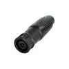 Neutrik NLT8MXX-BAG 8-pólový speakON káblový konektor, čierny